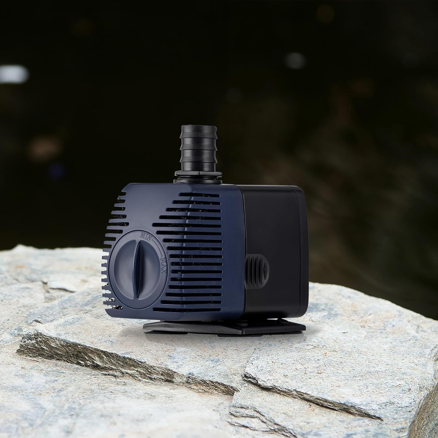 Alpine Corporation Outdoor Decor Power Head Pump for Small to Medium Fountains, Statuary, and Birdbaths with Moving Water