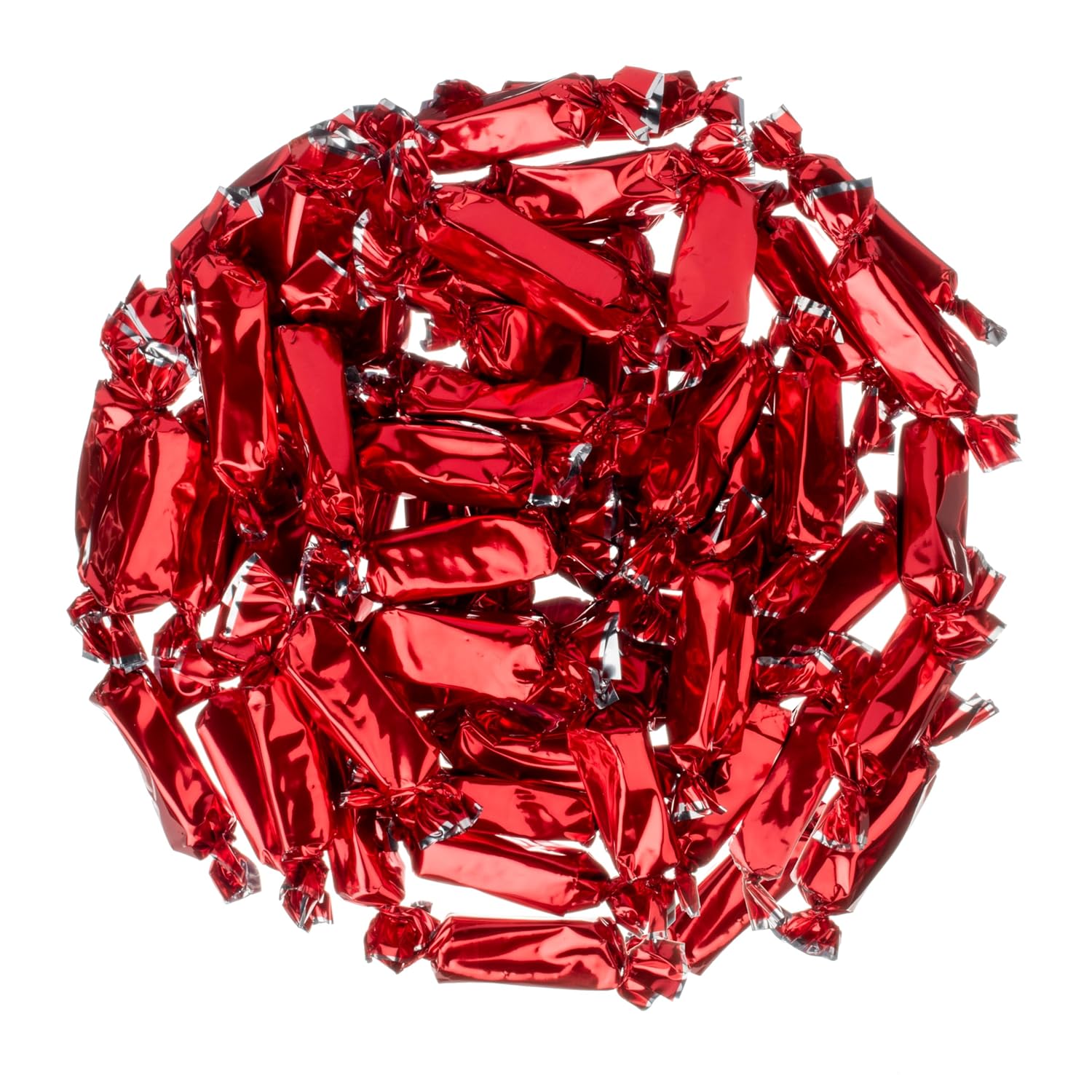 Candy Envy - Individually Wrapped Caramels - Red Wrapper - 2 Pound Bulk Red Candy