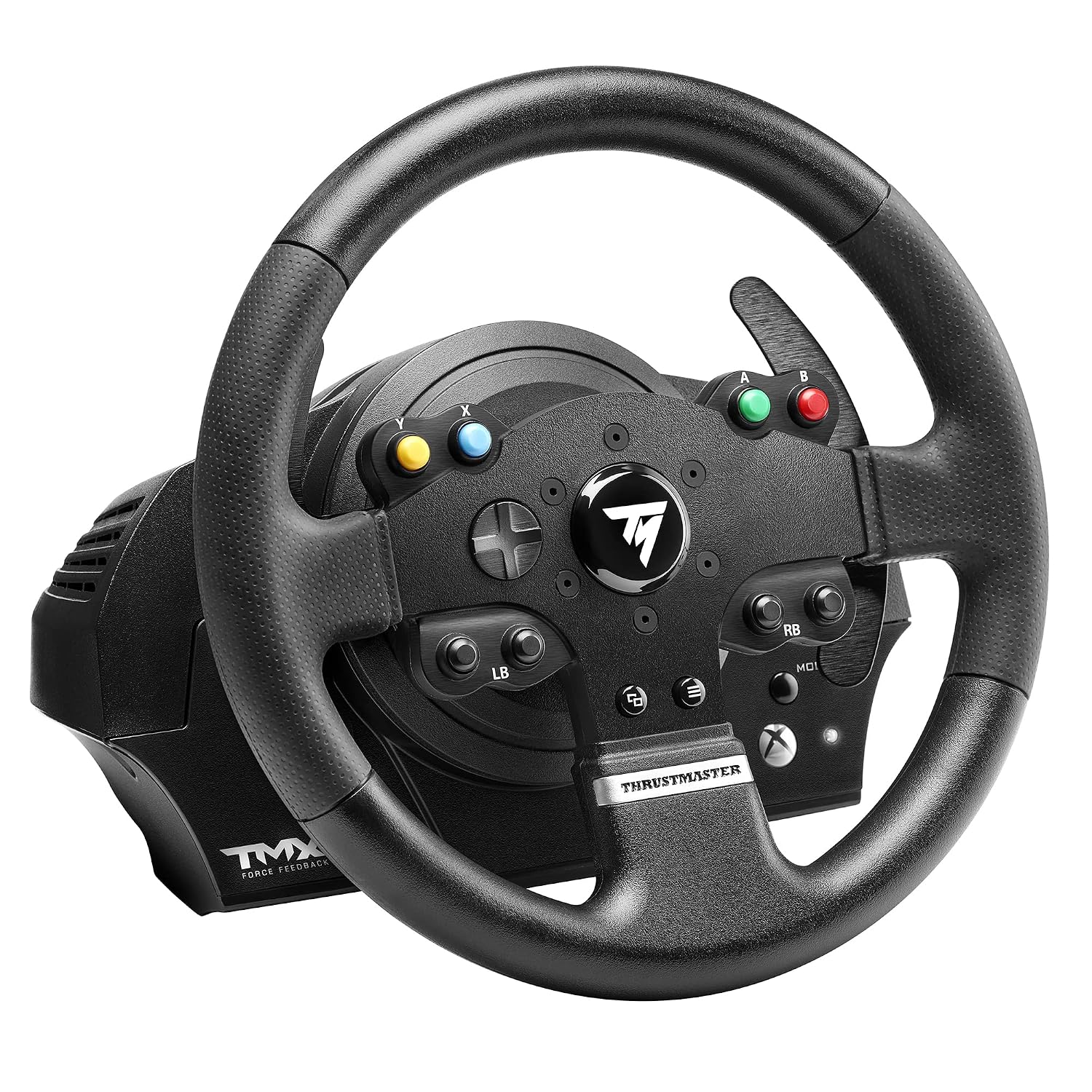 Thrustmaster TMX Force Feedback Racing Wheel & Pedals - XBOX & PC | 900-degree rotation, belt-pulley motor, 28 cm rim, 12-bit optical reading