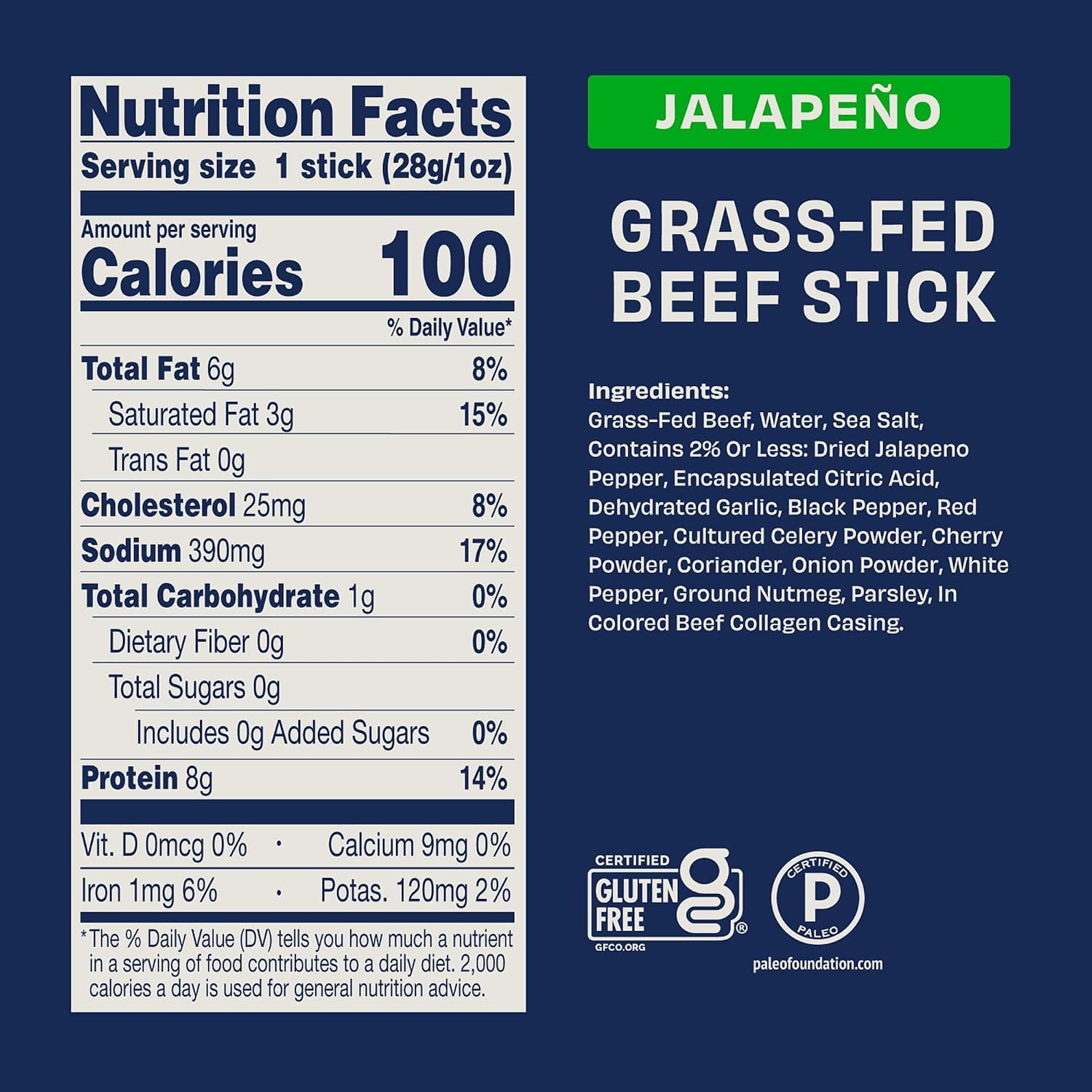 Archer Jerky Beef Sticks, Original, Grass-Fed, Gluten Free - 1 Oz, 18 Pack