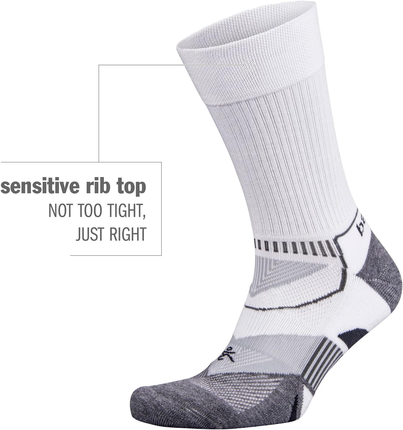 Balega Enduro V-Tech Crew Socks For Men and Women (1 Pair) (2017 Model)