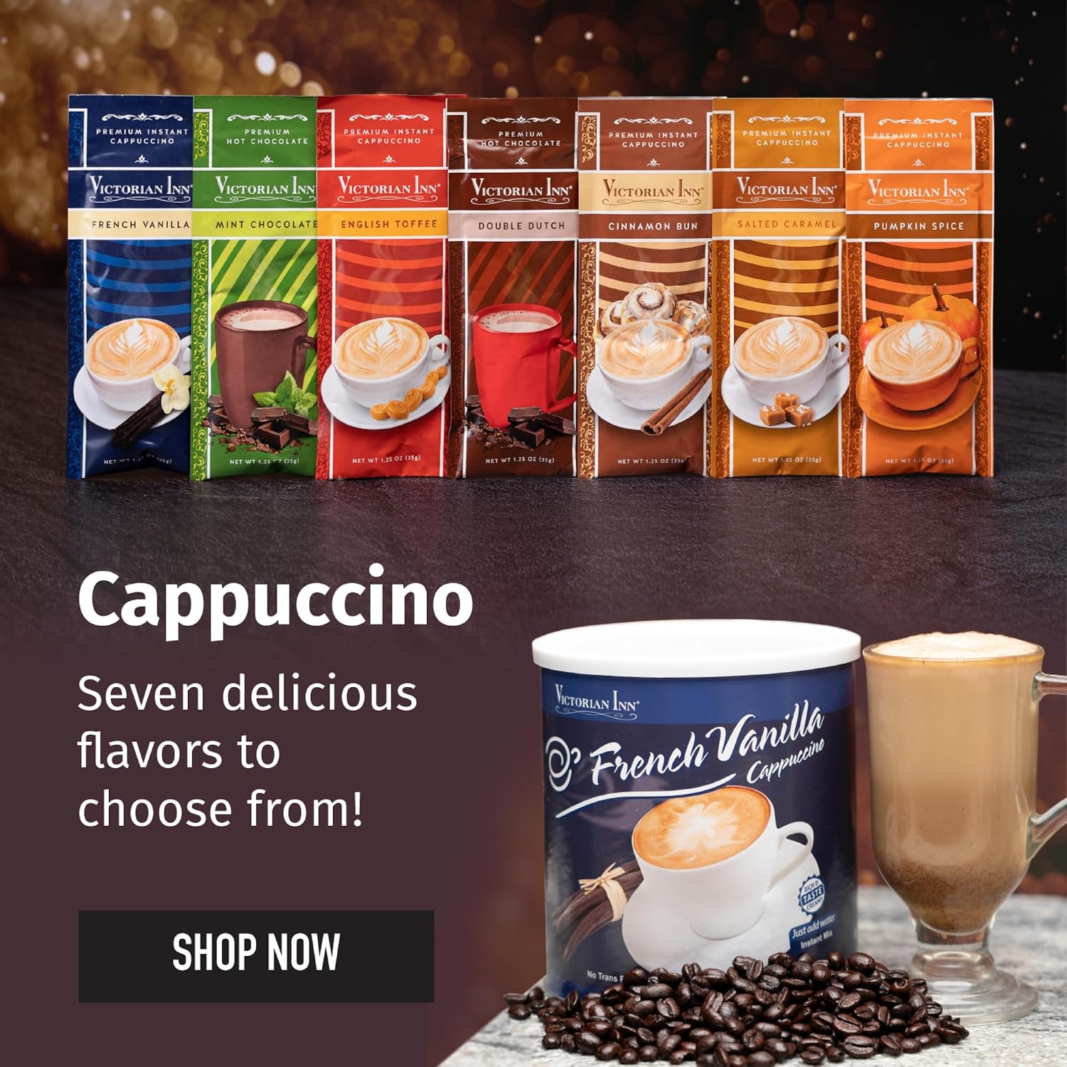 Victorian Inn French Vanilla Cappuccino, 3 Pound (Pack of 1)
