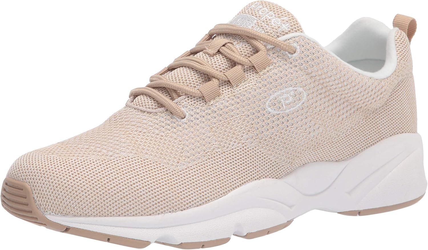 Propet Mens Tour Knit Lace Up Sneakers Shoes Casual - Grey