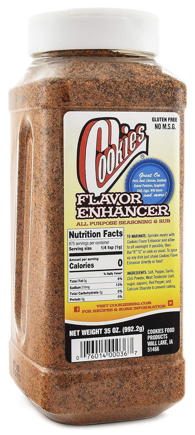 Cookies Food Products Cookies Flavor Enhancer and All Purpose Seasoning, 35 Ounce