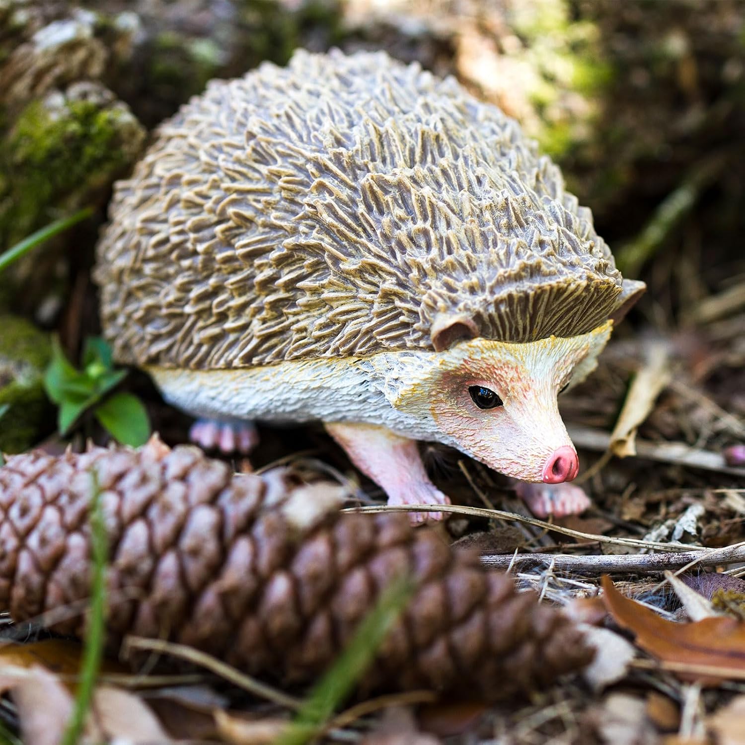 Safari Ltd. Hedgehog Figurine - Detailed 3.5" Plastic Model Figure - Fun Educational Play Toy for Boys, Girls & Kids Ages 18M+