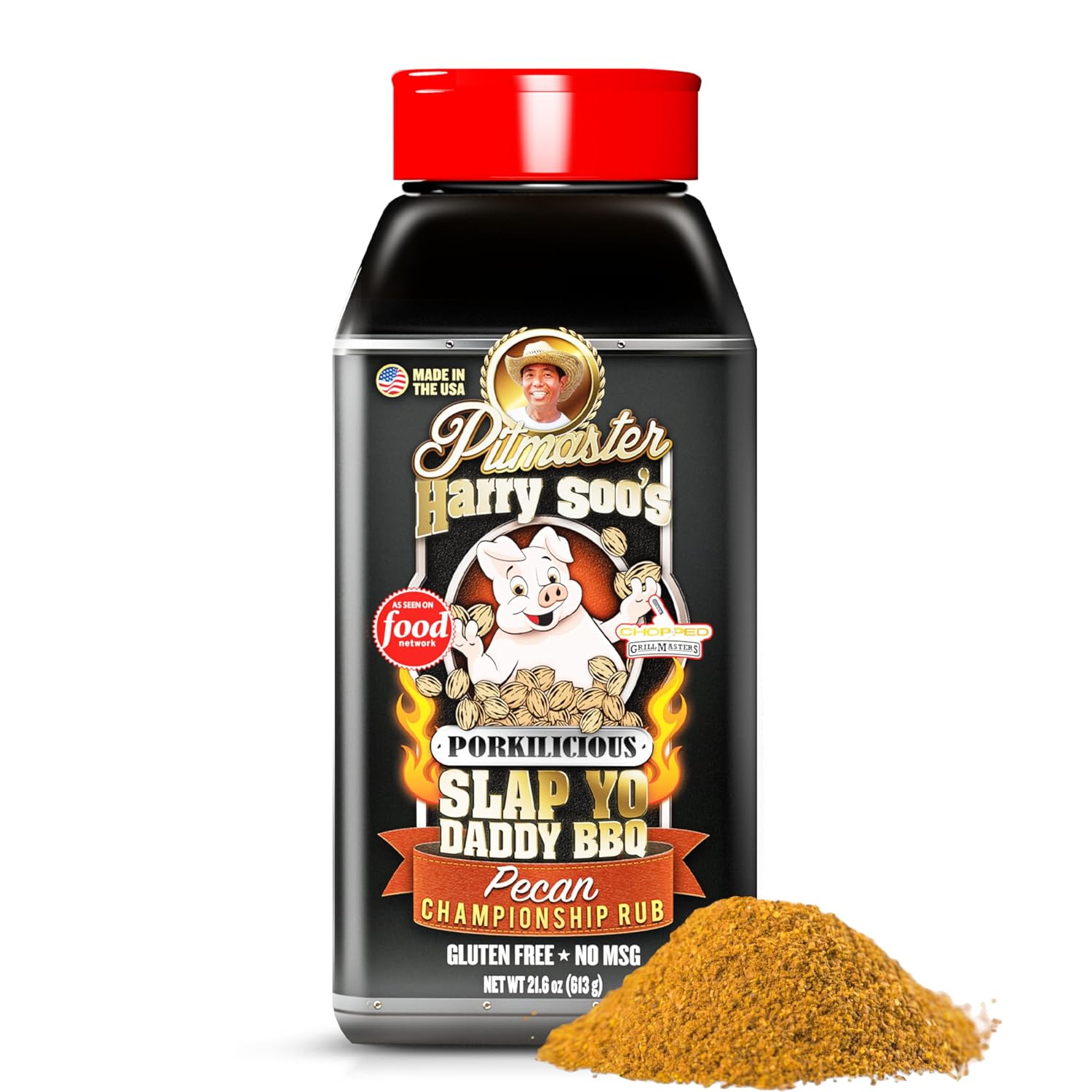 Slap Yo Daddy BBQ Rub Seasoning Jailbird Chicken - Award-Winning Poultry Seasoning Chicken Rub for Grilling and Smoking From Pitmaster Harry Soo - No MSG, Gluten-Free - 9.8 oz