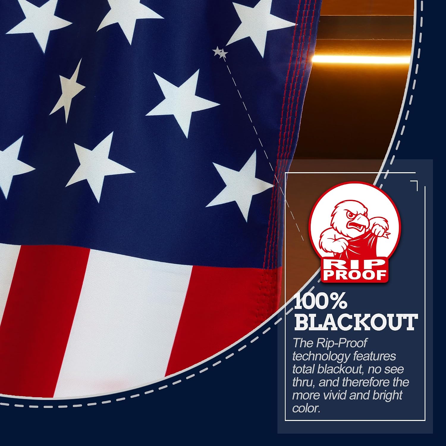 ANLEY Fly Breeze American National Flag 4x6 Foot Polyester - Vivid Color and Fade proof - Canvas Header and Brass Grommets - Banner Flags 4 X 6 Ft