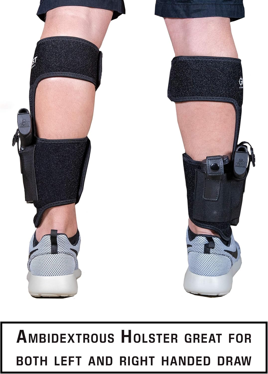 Ankle Holster for Concealed Carry Pistol | Universal Leg Carry Gun Holster with Magazine Pouch | Men and Woman Holster