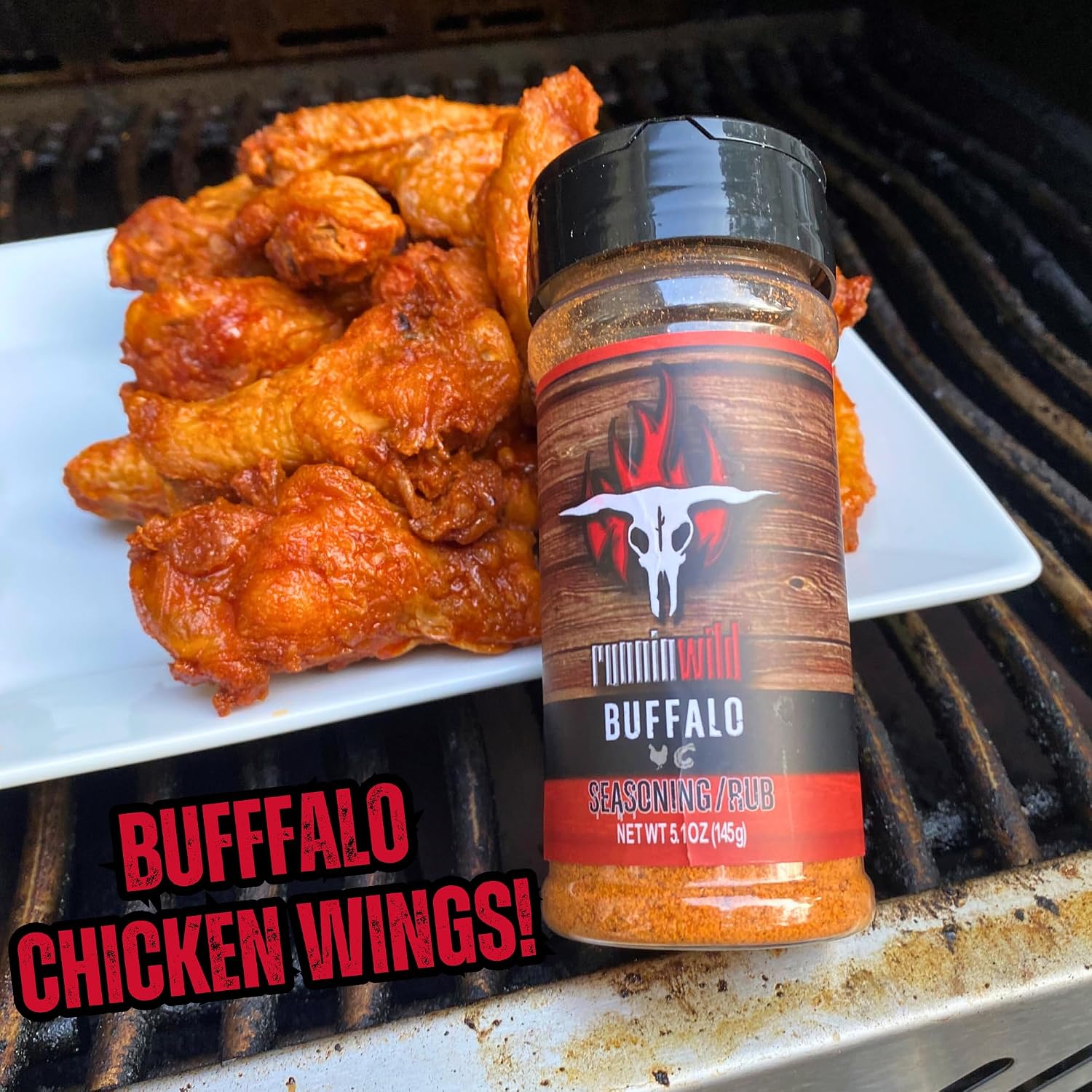 Gourmet Honey BBQ Rub & Seasoning – Delicious Sweet & Smoky Flavor for Pork, Chicken, Ribs & Salmon | Premium BBQ Dry Rub | Runnin’ Wild Foods