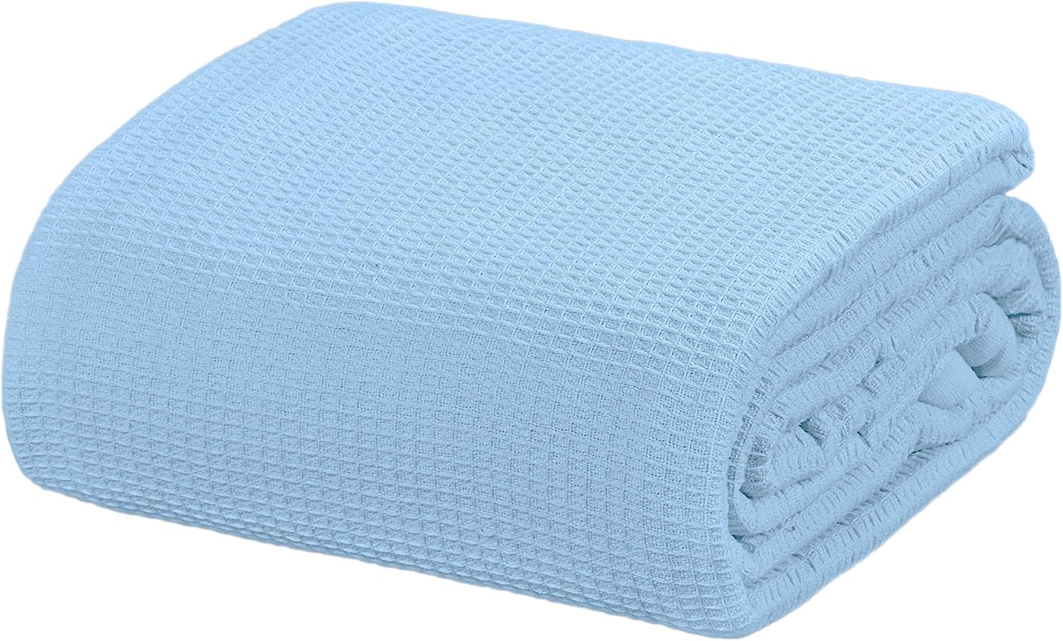 Crover All Season Waffle Premium Thermal Blanket Queen Size 90"x90" Durable Soft Cozy Breathable Weave Design 100% Cotton, Orchid Pink