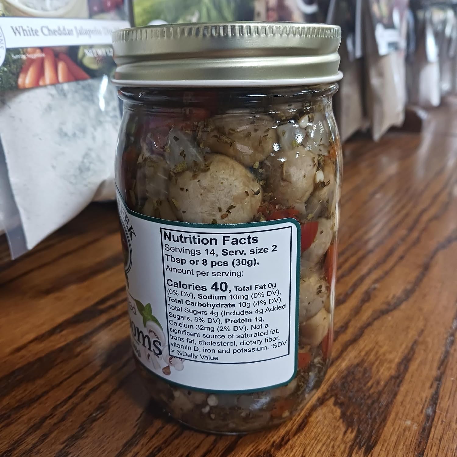 Marinated Mushrooms (Pack of 2)