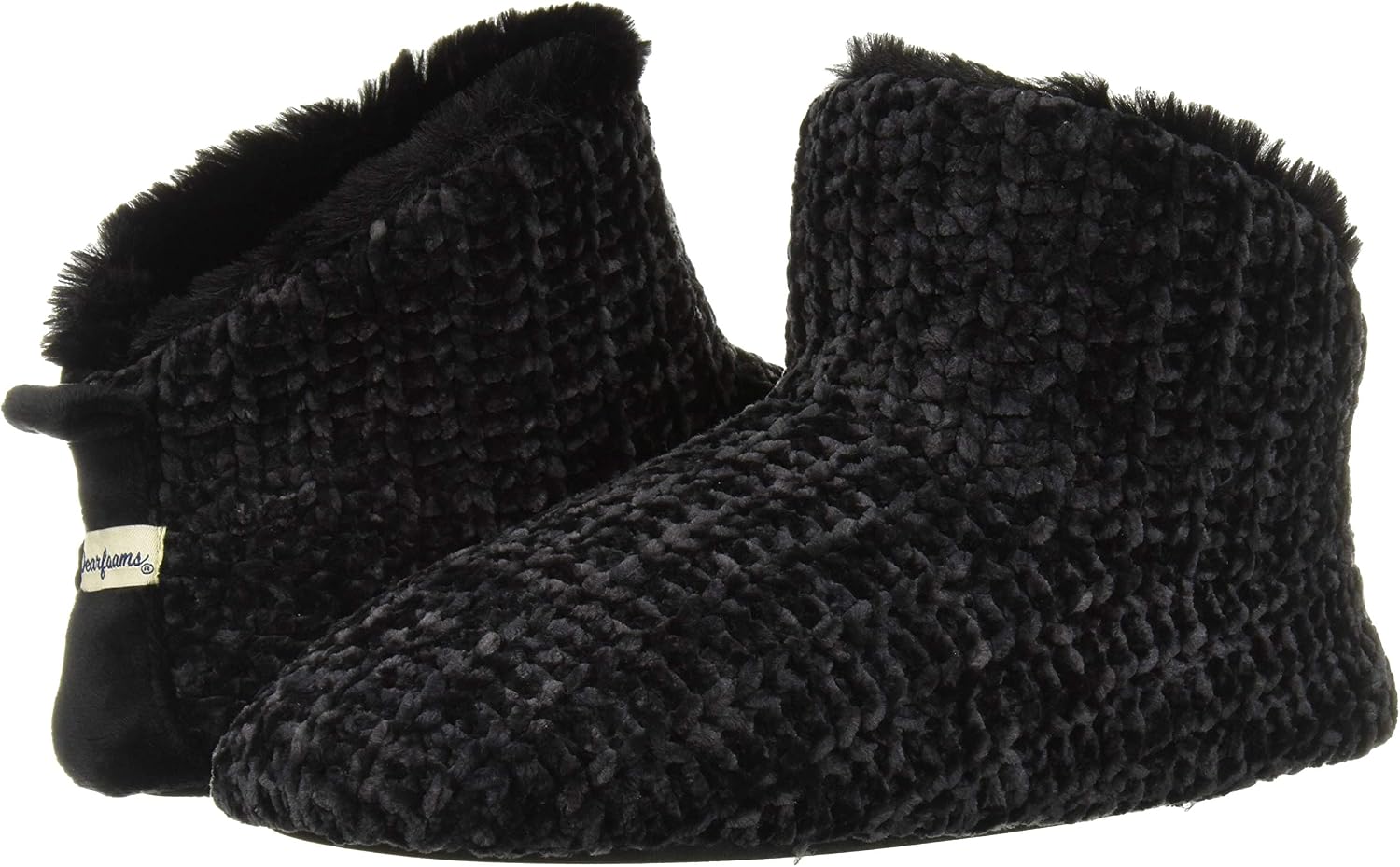 Dearfoams Women's Chenille Bootie Slipper