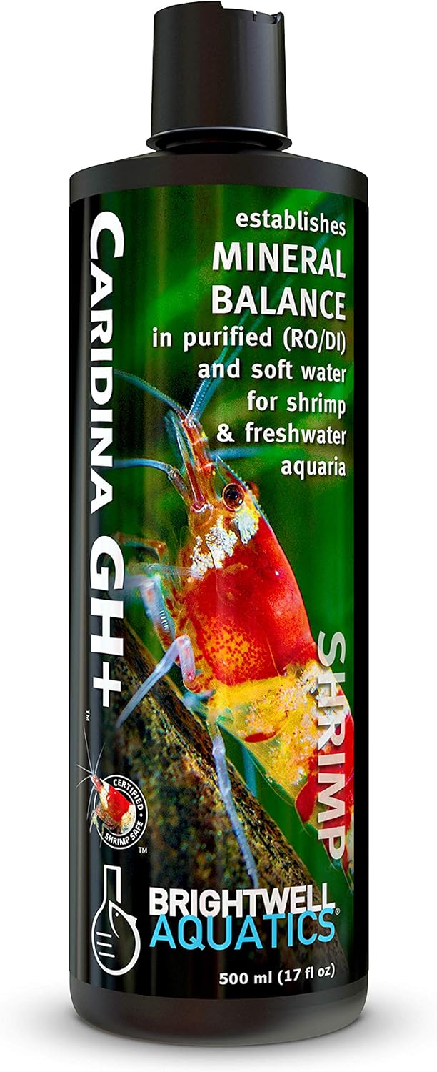 Brightwell Aquatics Caridina GH+ Shrimp Mineral Supplement RO/DI, 250ml
