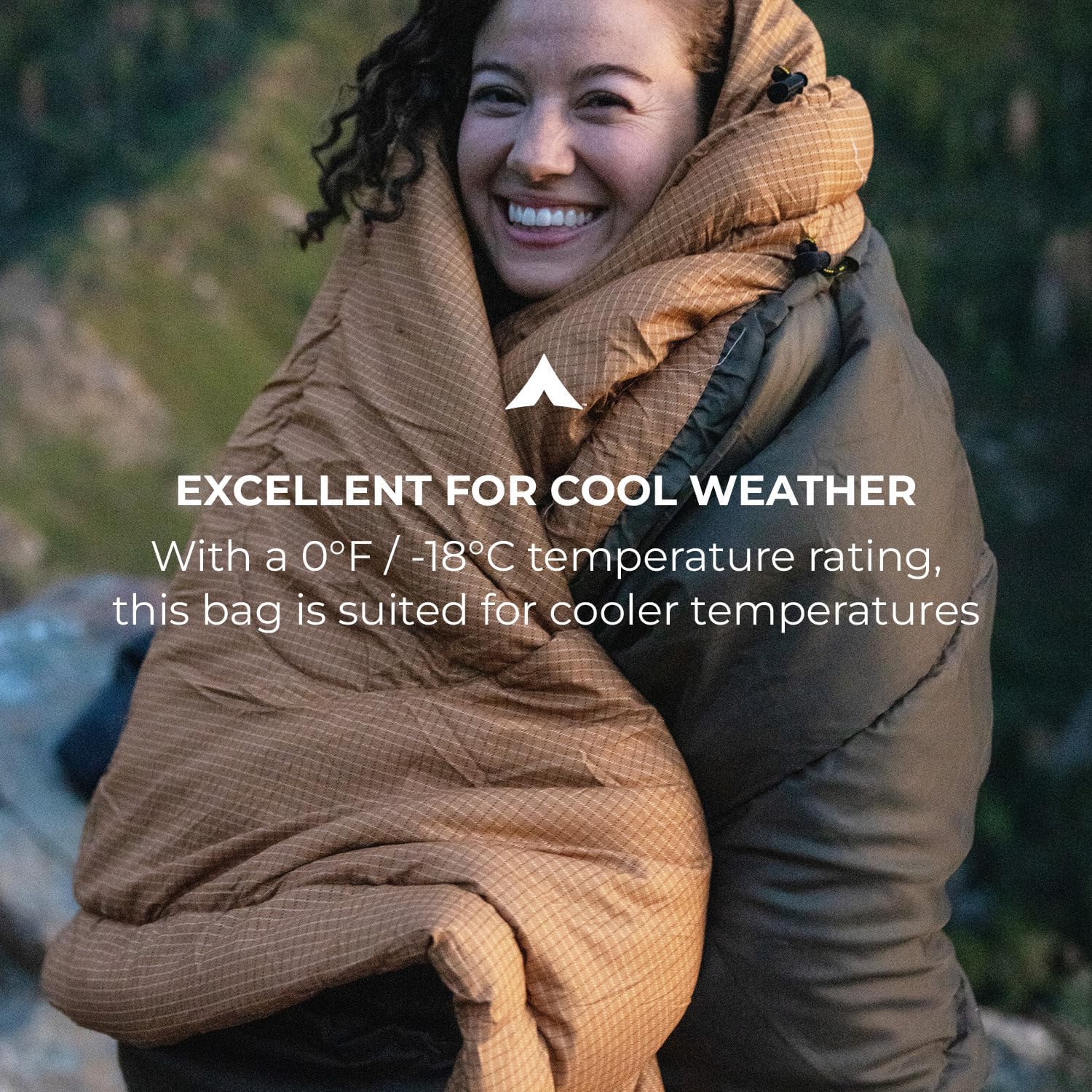 Teton Mammoth Queen Size Double Sleeping Bag- A Warm Bag the Whole Family can Enjoy – Great for Camping, Hunting and Base Camp. Compression Sack Included