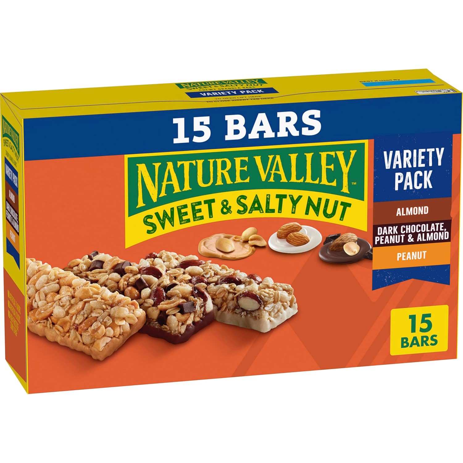 Nature Valley Sweet & Salty Variety Pack Granola Bars, 15 ct, 18 oz
