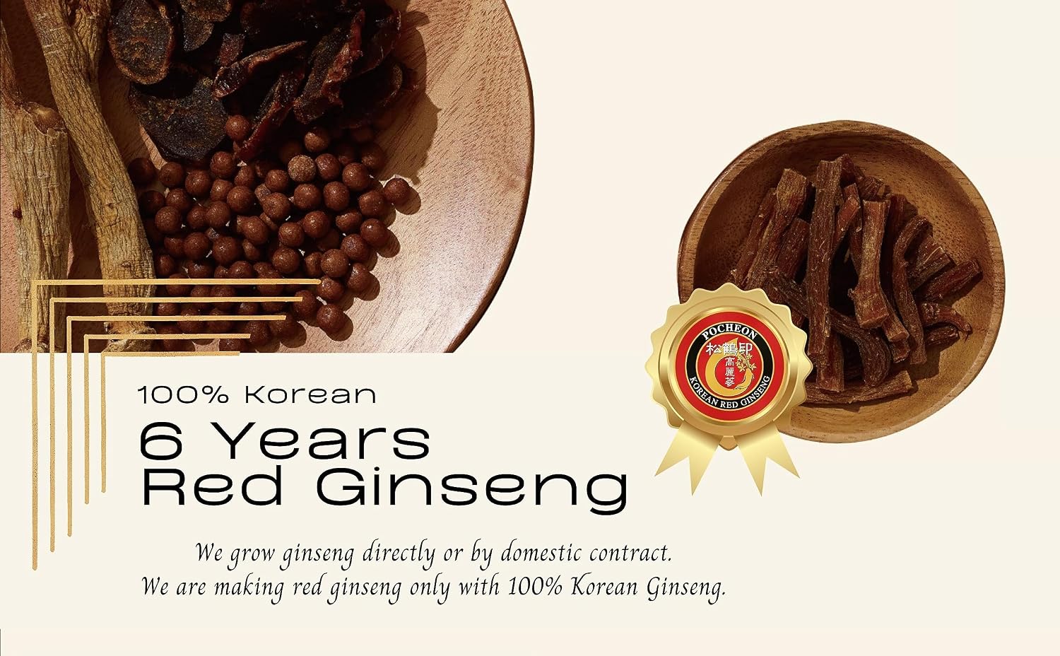 Pocheon 240g(8.5oz), 100% Pure Korean 6Years Root Panax Red Ginseng Extract Royal, 70% Solid State, Saponin, Natural Immune Support