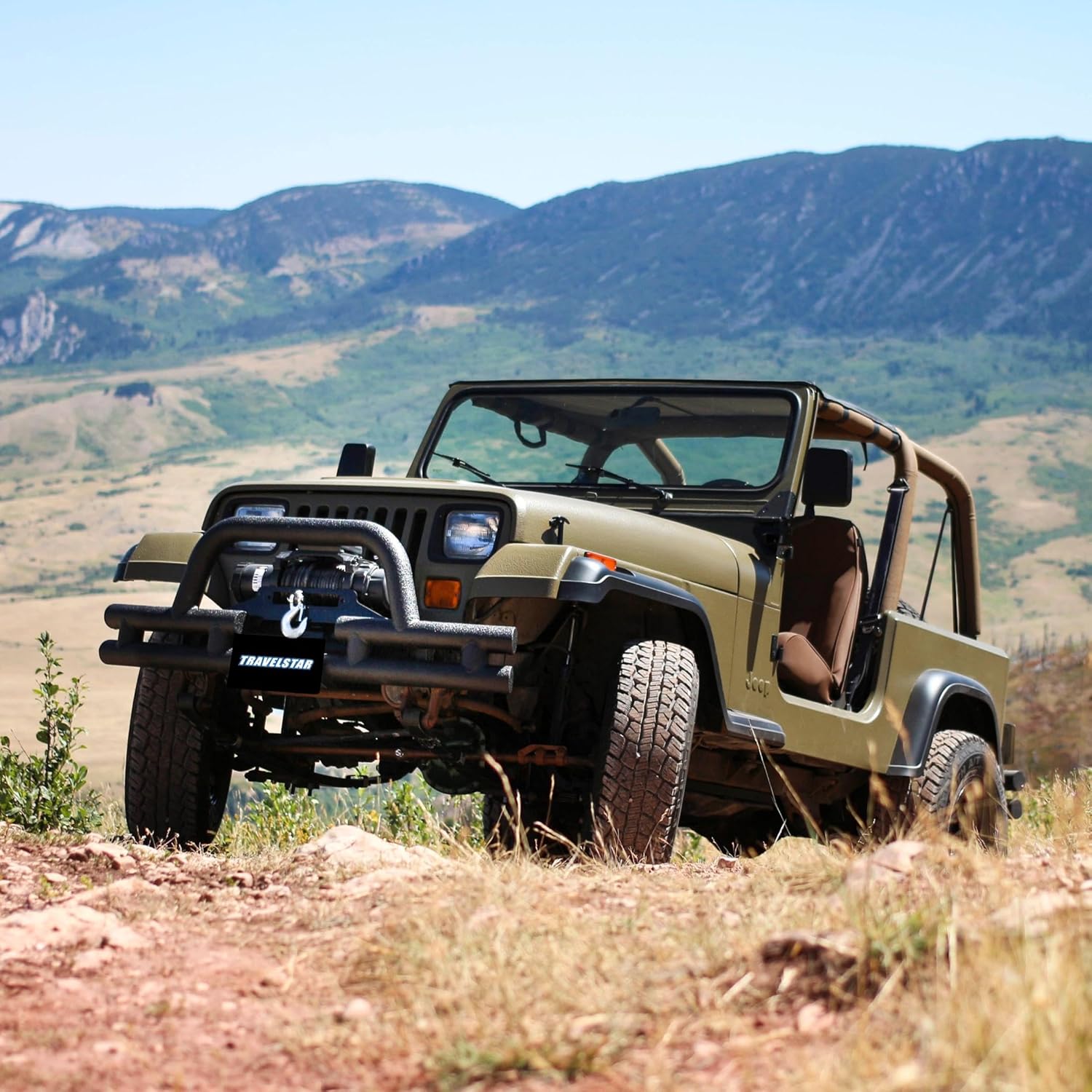Travelstar Ecopath AT All Terrain 31X10.50R15LT 6 Ply 109R Light Truck Radial Tire + Three-year Road Hazard Warranty Included 31X10.50R15 (Tire Only)