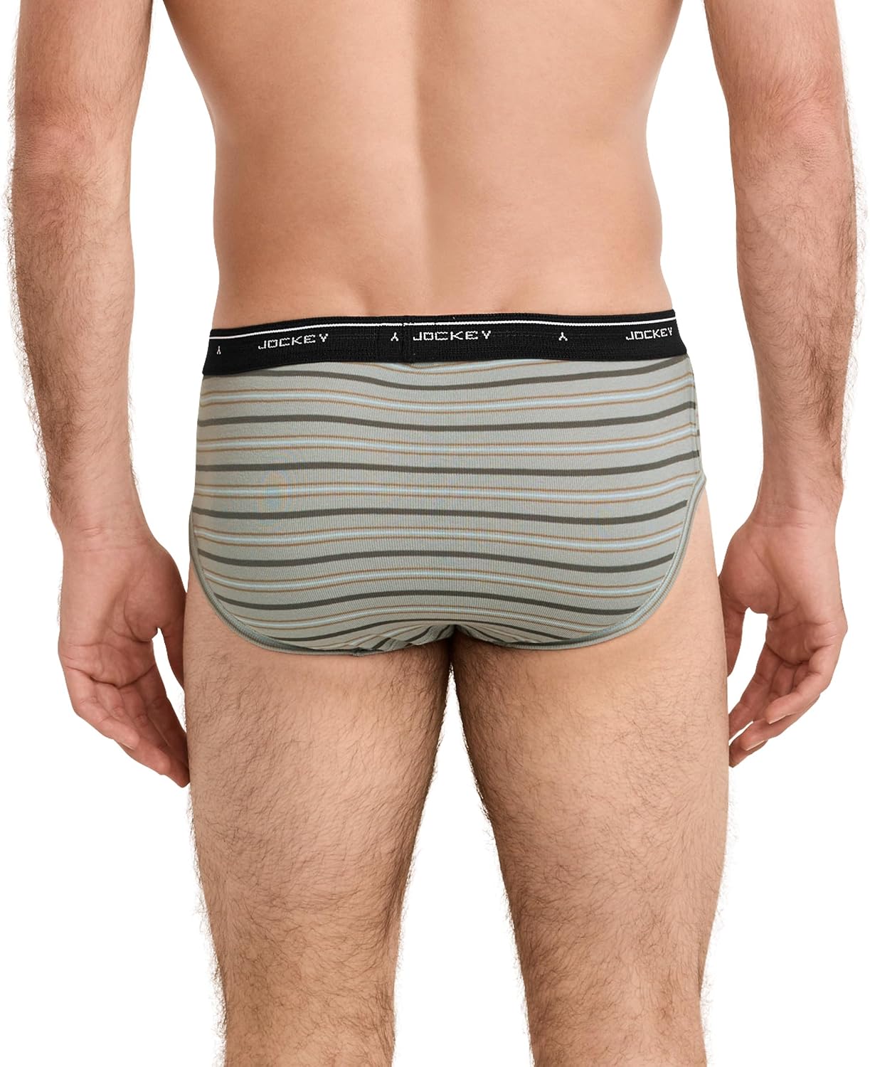 Jockey Classic Low Rise Brief- 3 Pack - 100% Cotton Underwear for Men