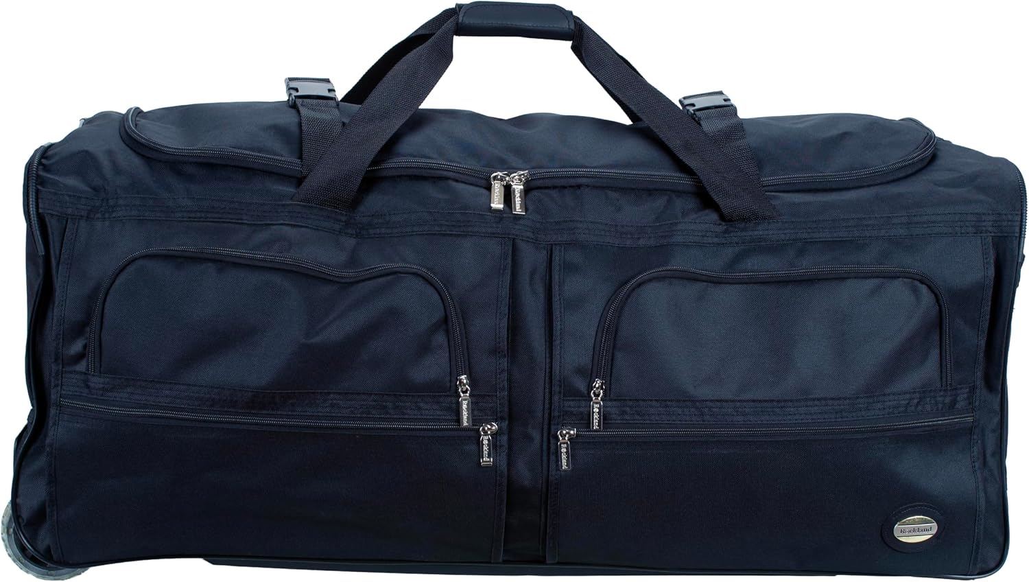 Rockland Rolling Duffel Bag, Black, 22"