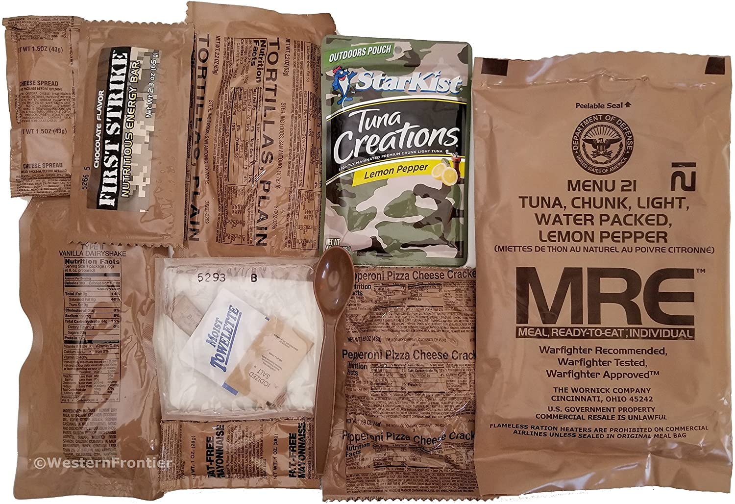 Western Frontier MRE B-Menu Case