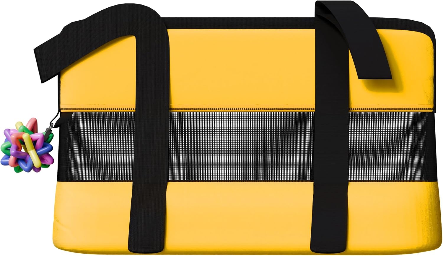 17" Soft Sided Cat and Dog Pet Carrier Bag for Travel with Bonus Toy Ball - Ideal and Compatible for Small Cats and Dogs - Versatile and TSA Airline