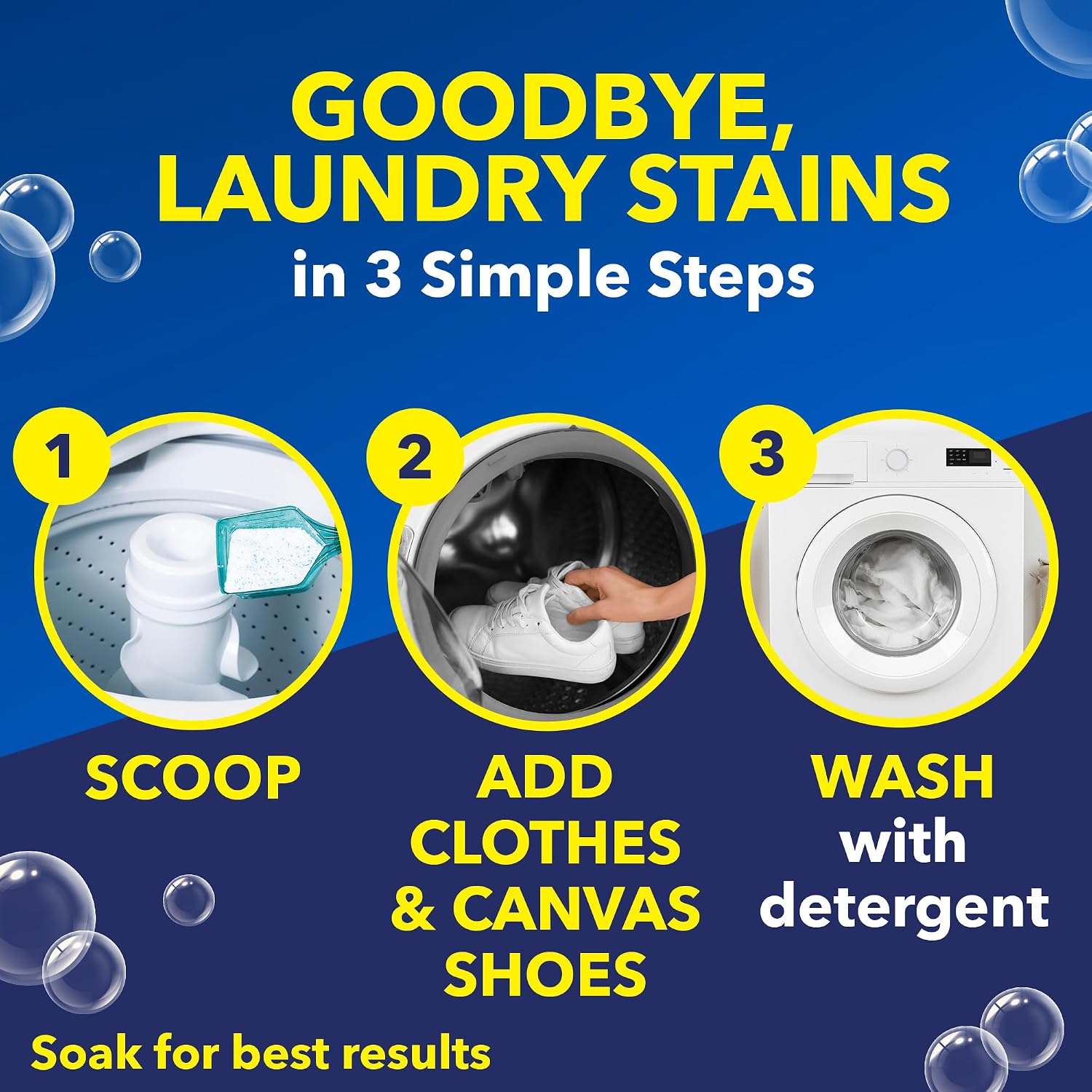 OxiClean Versatile Stain Remover Powder, 5 lb | 101+ Household Uses, Tough Stain Removal, Laundry Booster, Multi-Surface Cleaning, Color Safe, Chlorine Free
