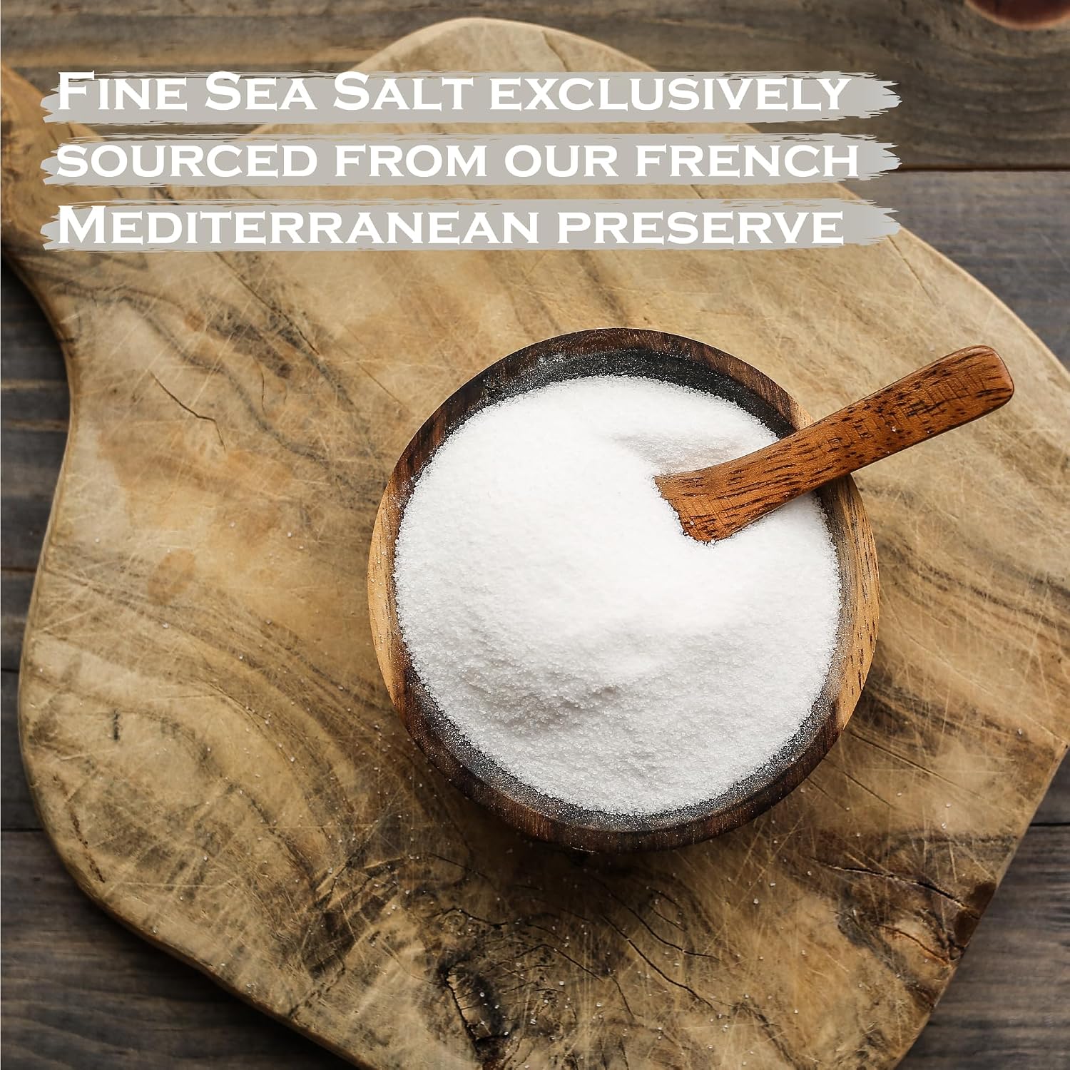 La Baleine · French Fine Sea Salt · 750g - 26.5 Oz (Pack of 2)