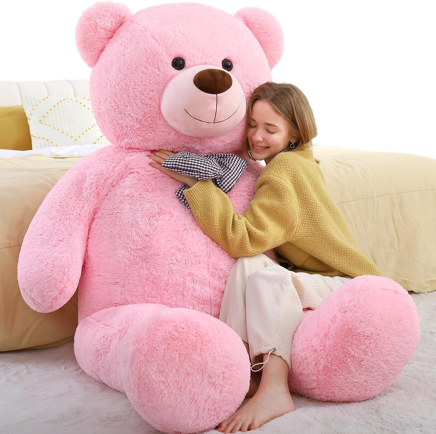 Toys Studio 47 Inch Big Teddy Bear Giant Stuffed Animal for Girls