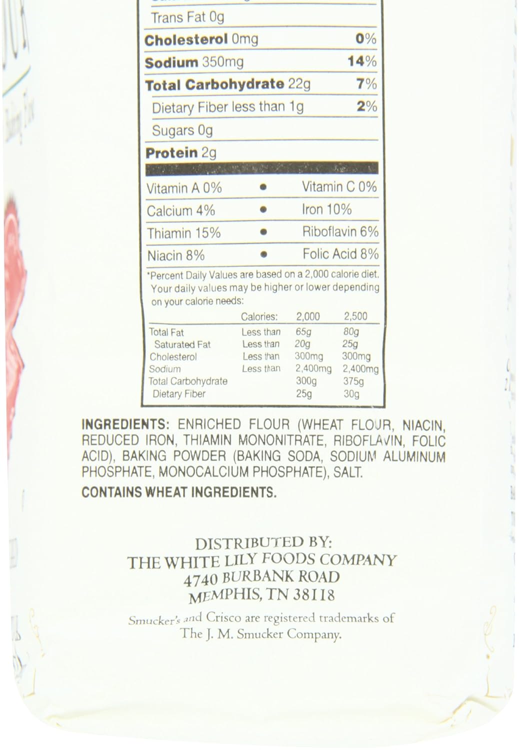 White Lily Unbleached Self-Rising Flour, 5-lb bags (2-Pack)