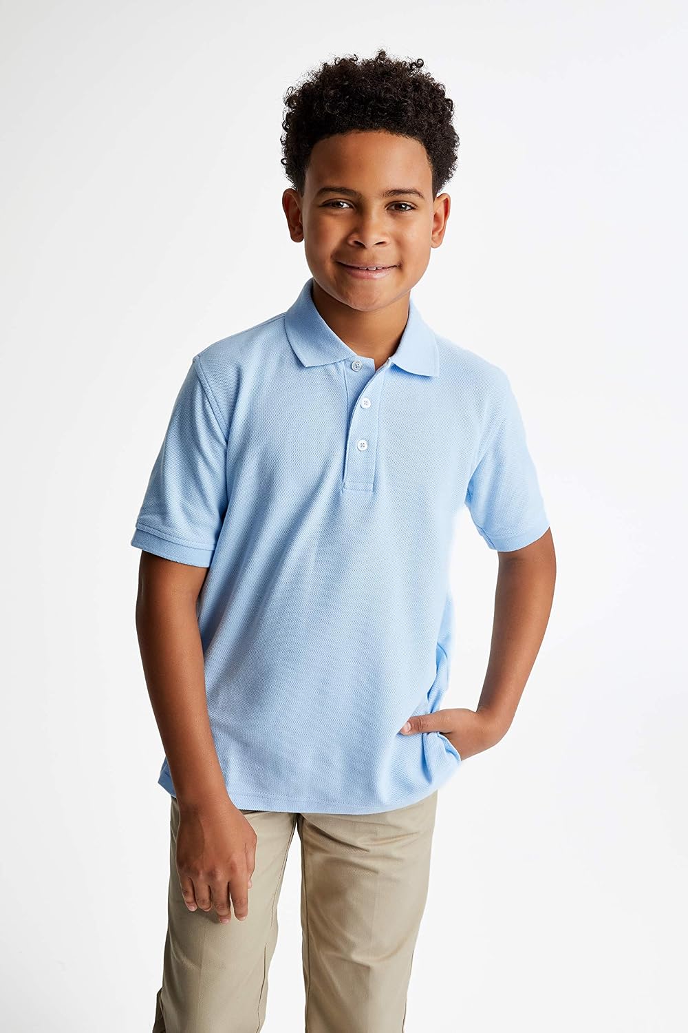 French Toast Kids' Pique Polo (Standard & Husky)