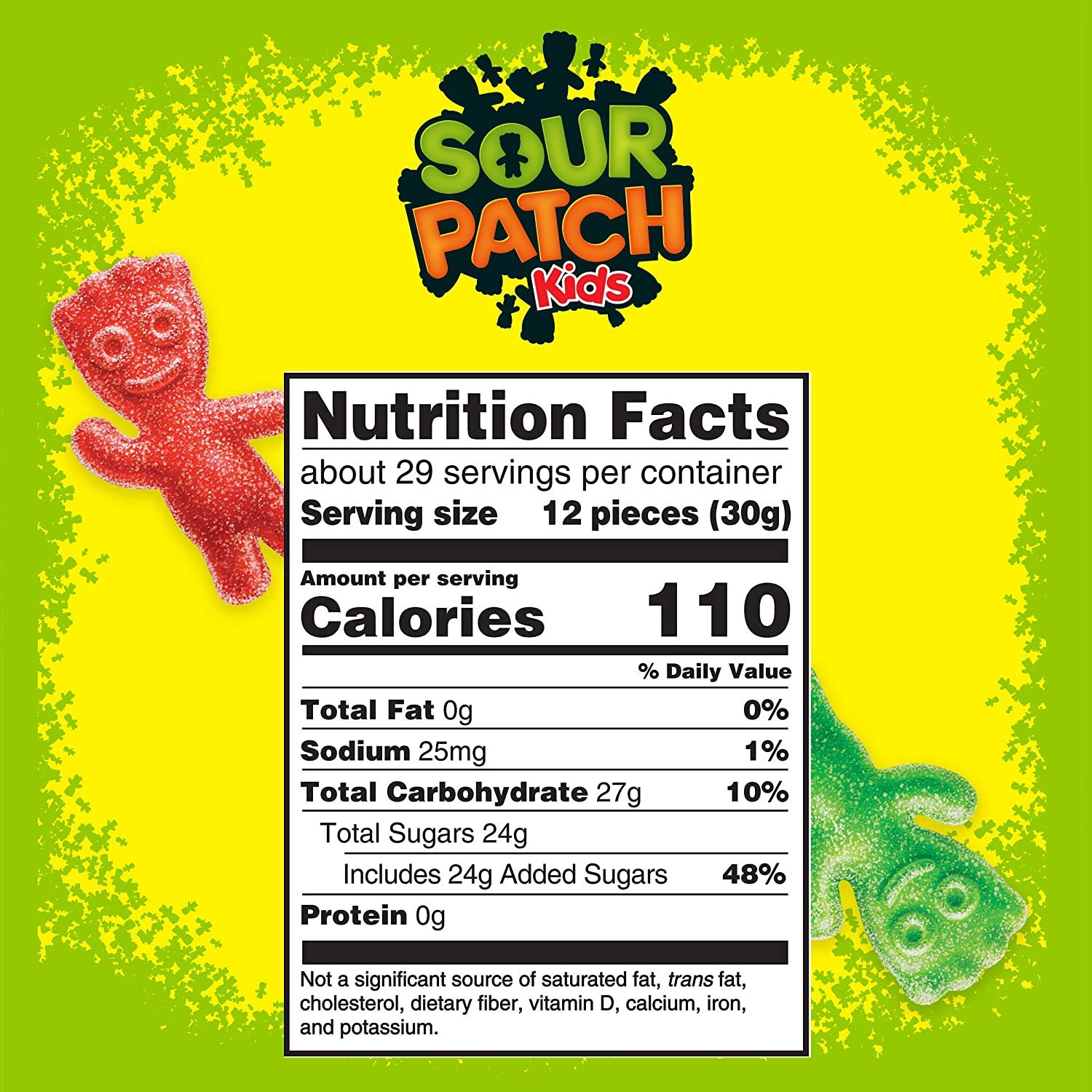 SOUR PATCH KIDS & SWEDISH FISH Soft & Chewy Gummy Candy Variety Pack, 15 ct