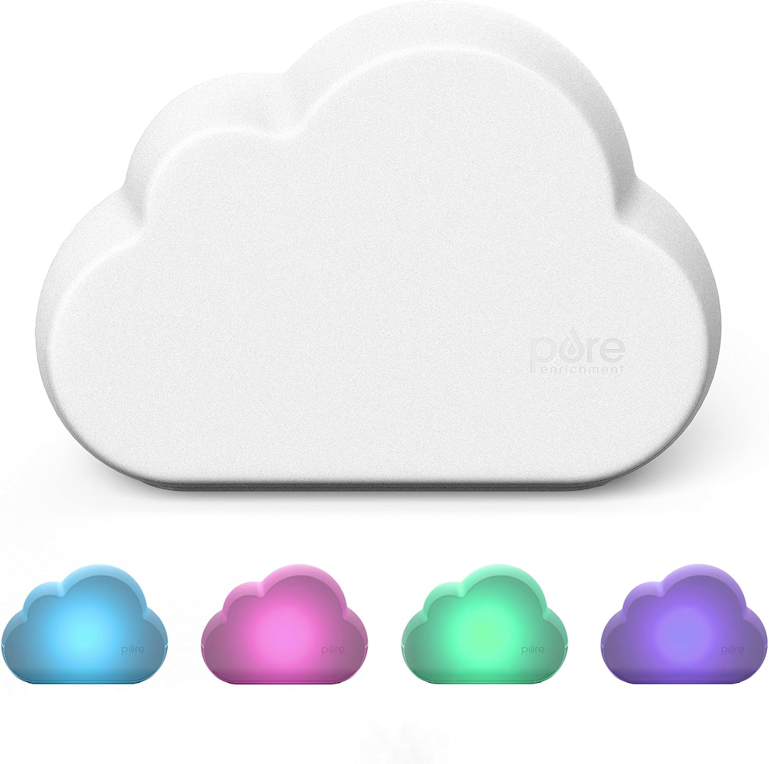 Pure Enrichment PureBaby Cloud Ultrasonic Cool Mist Humidifier Quiet Variable Mist for up to 24 Hrs Ideal for Baby Nurseries & Kids Bedrooms to