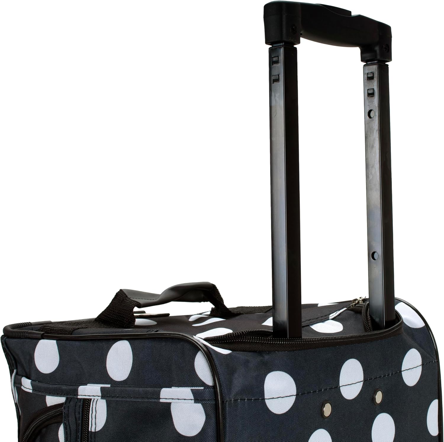 Rockland Rolling Duffel Bag, Black, 22"