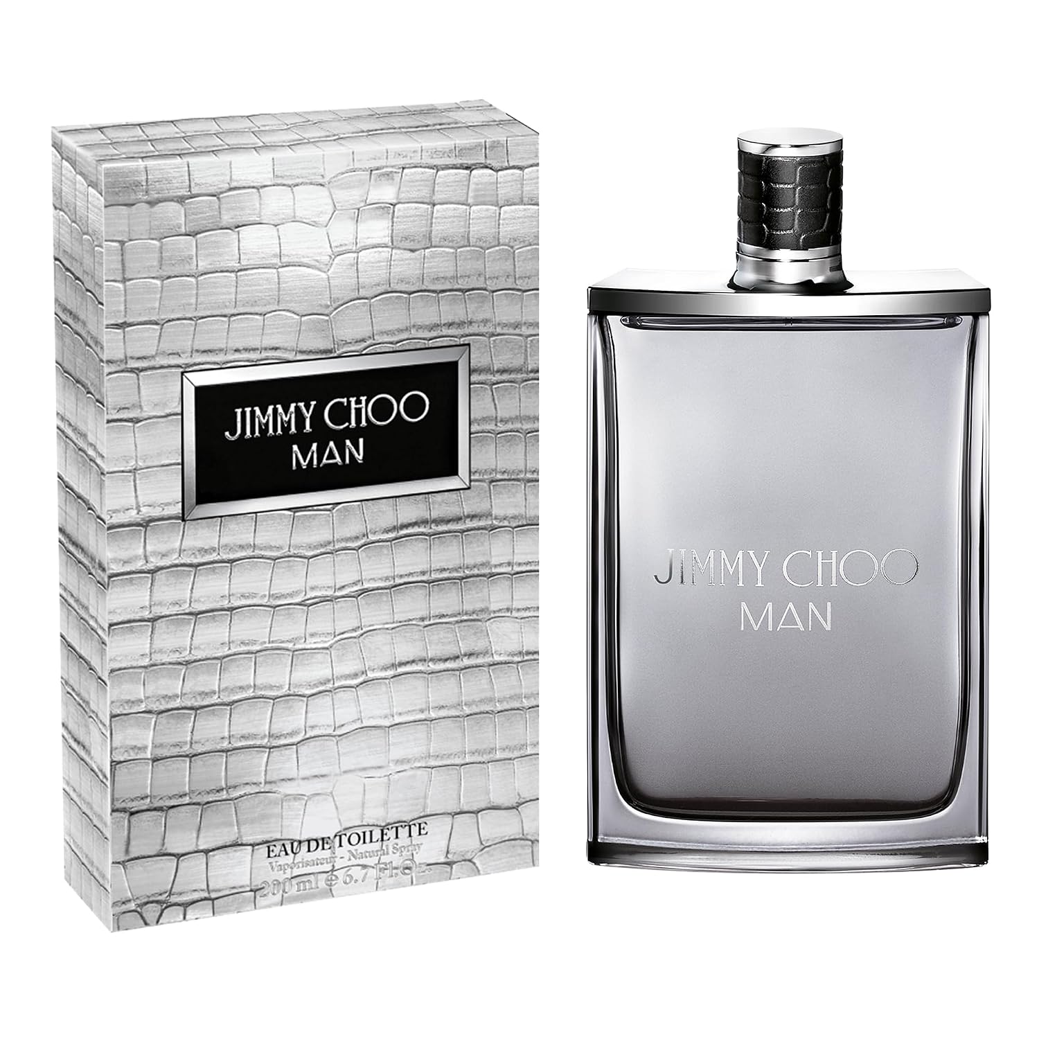 JIMMY CHOO - Man Eau de Toilette - Men's Fragrance - Aromatic Fougere Woody - With notes of Lavender, Pink Pepper & Patchouli