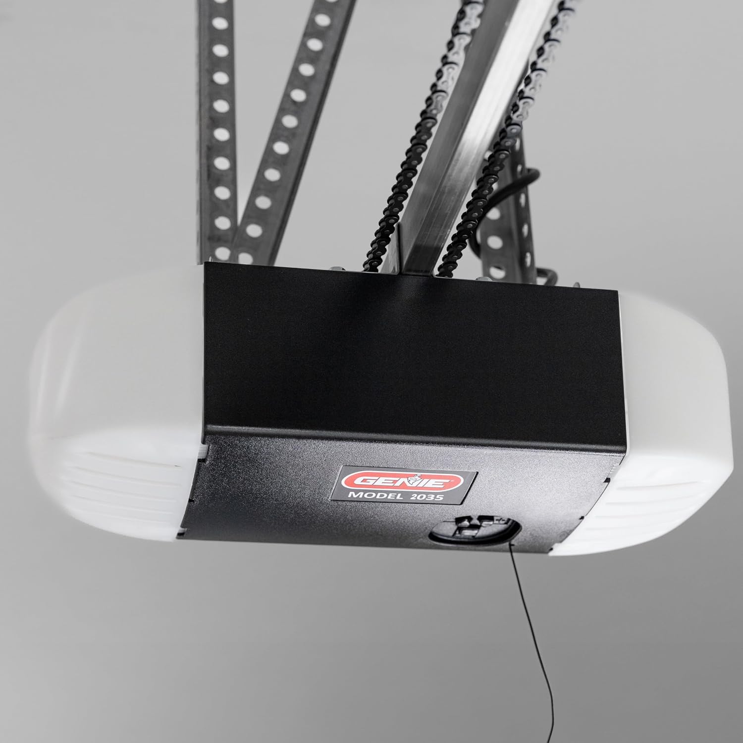 Genie Chain Drive 550 Garage Door Opener, Heavy Duty Chain Drive Opener, Model 2035-TKO | Heavy Duty Chain Drive, Durable Rail, 2 Remotes