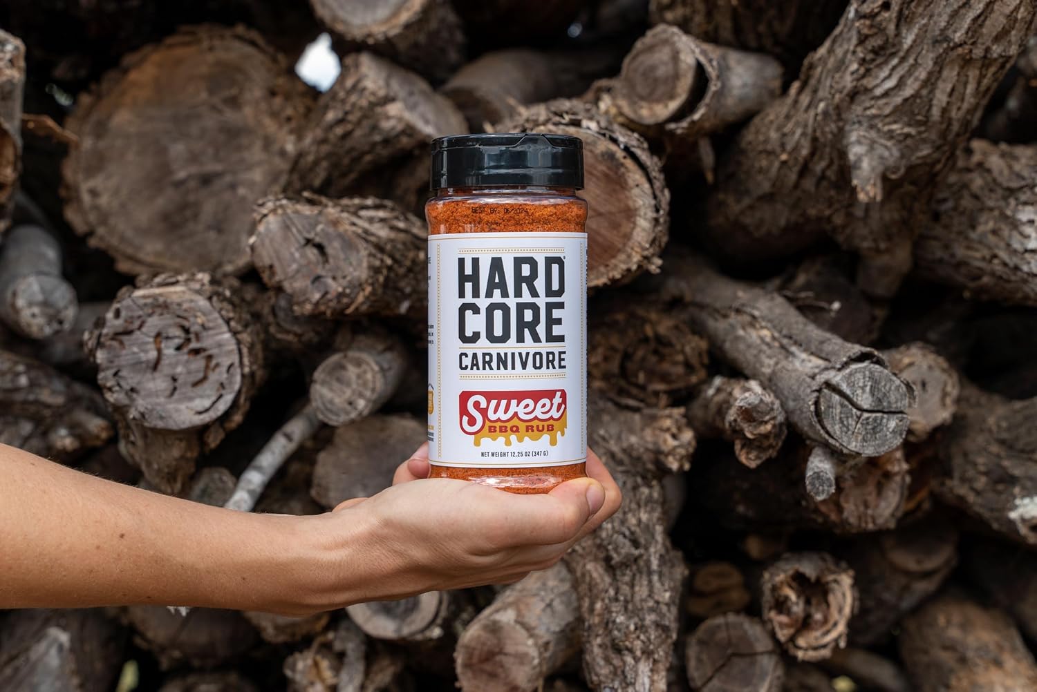 Hardcore Carnivore Black | All-Purpose Beef Seasoning Rub, 13oz Shaker