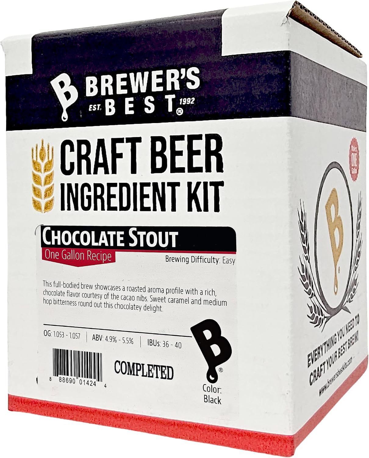 Brewer's Best One Gallon Beer Ingredient Kit-Chocolate Stout