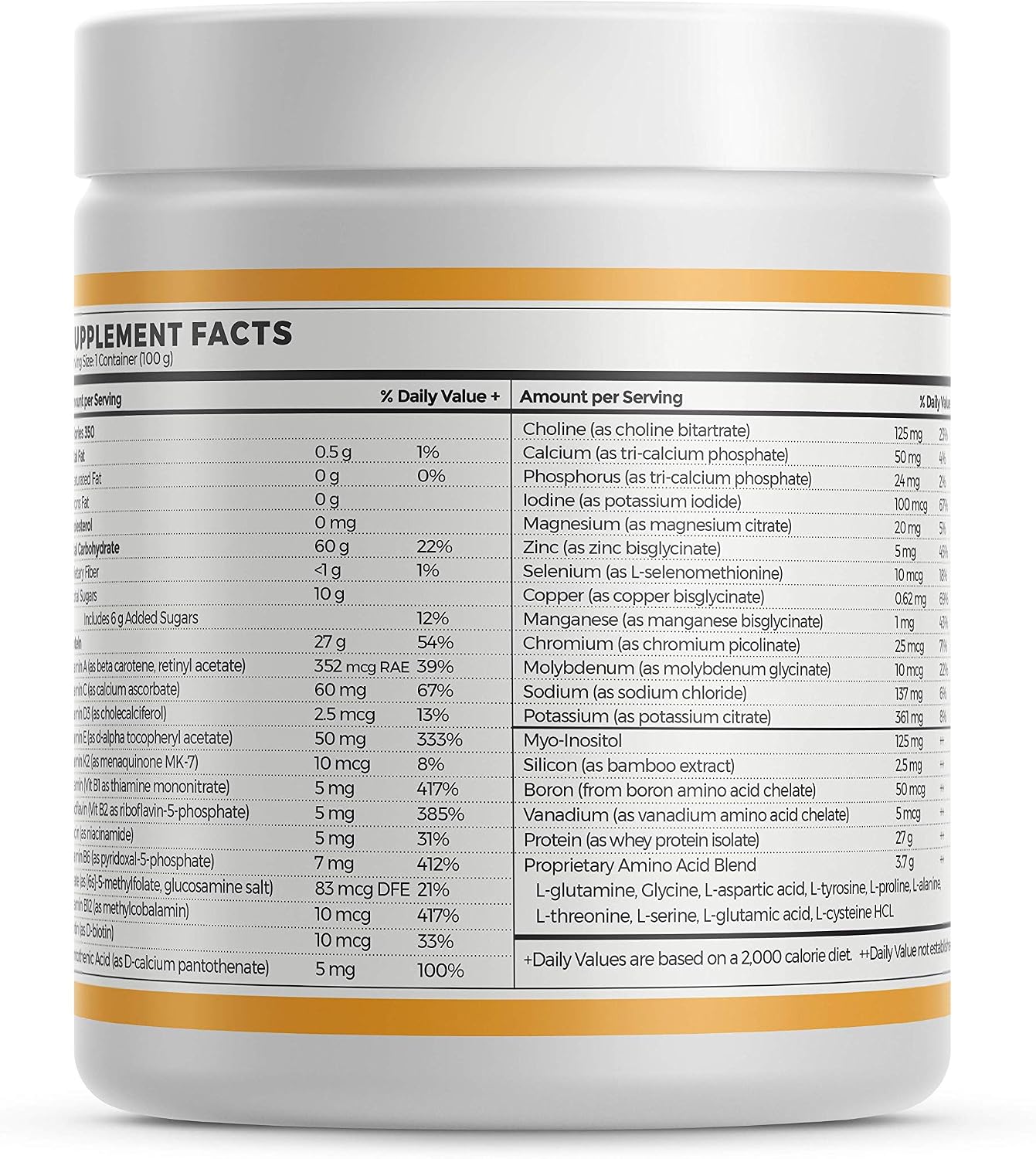 Isolate Protein - Diet Supplement for Improved Gut Health, Extra Nutritional Support, Non-GMO, Gluten-Free, Lactose-Free, Casein-Free (2.2 Lbs, Simply Vanilla)