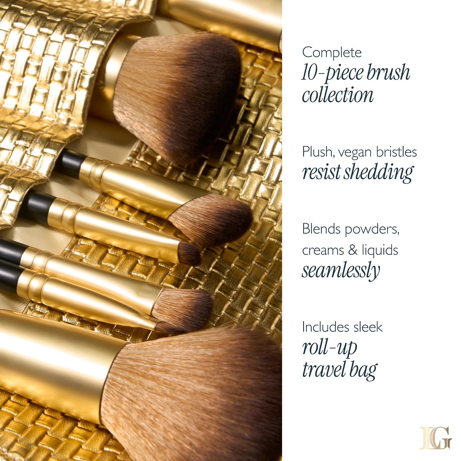 LAURA GELLER NEW YORK Makeup Brushes - Retractable Angled Kabuki Brush