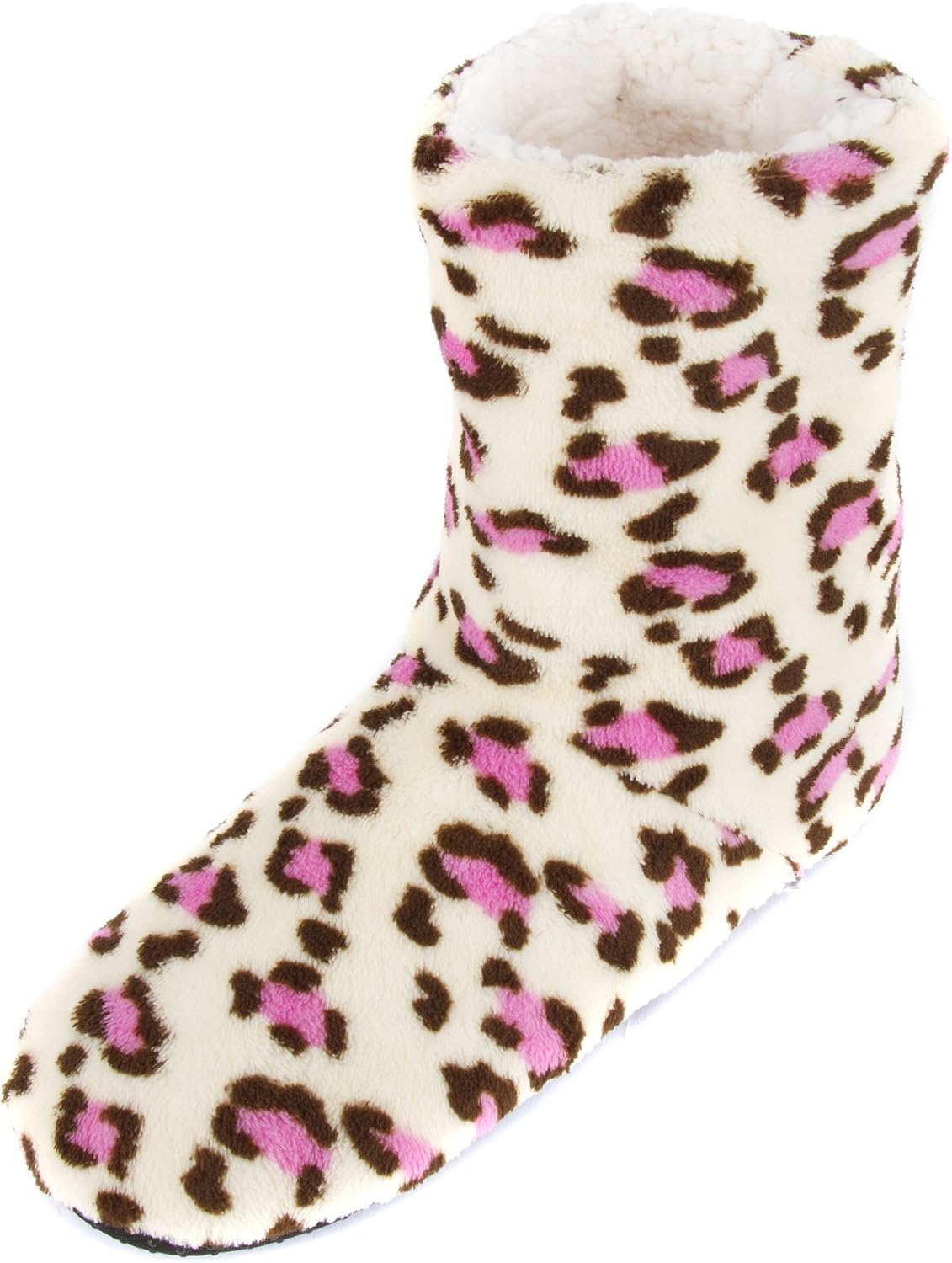 Leisureland Women's Fleece Lined Bootie Slippers