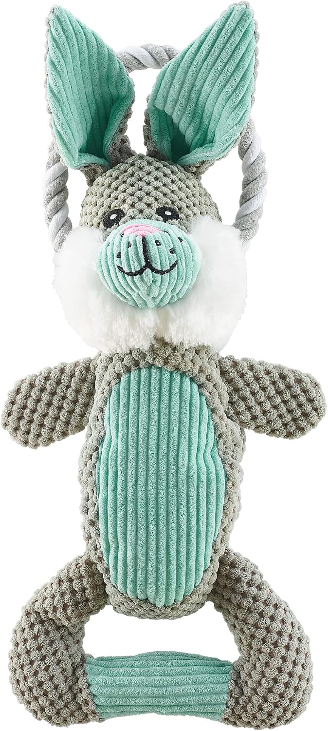 Outward Hound by Charming Pet Ranch Roperz Cow Plush Squeaky Dog Toy