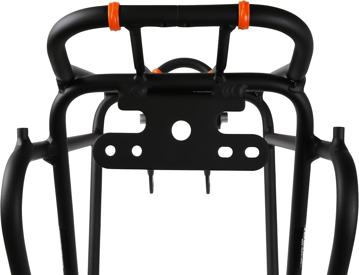 Ibera Bike Rack - Bicycle Touring Carrier Plus+ for Disc Brake/Non-Disc Brake Mount, Fat Tire Bikes, Frame-Mounted for Heavier Top & Side Loads, Height Adjustable for 26"-29" Frames
