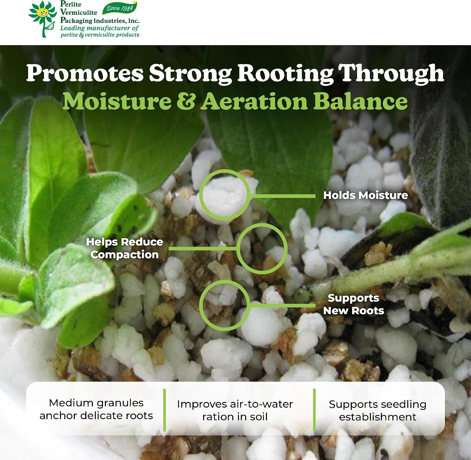 PVP Industries Organic Coarse Perlite for Planting and Garden Soil, 120 Qt, 4 Cu Ft - Lightweight Growing Media for Indoor Plants, Outdoor Gardening