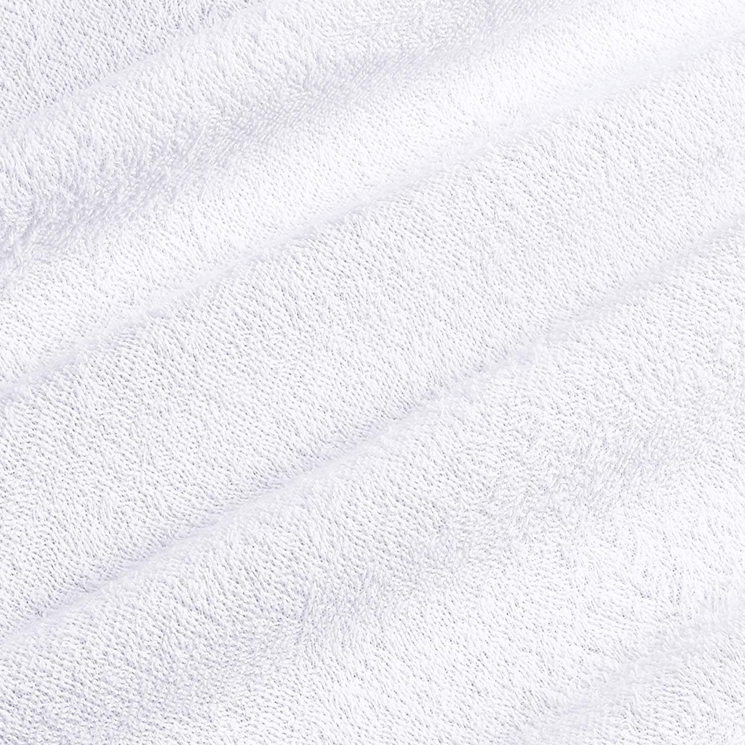 Nestl Premium Cotton Terry Mattress Protector – Soft and Waterproof Full 14 Inch Deep Pocket Mattress Protector – Breathable & Noiseless Cover