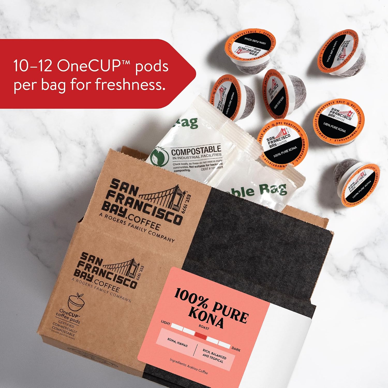 SAN FRANCISCO BAY FRENCH ROAST 24 ONE CUPS for Keurig K-Cup Brewers