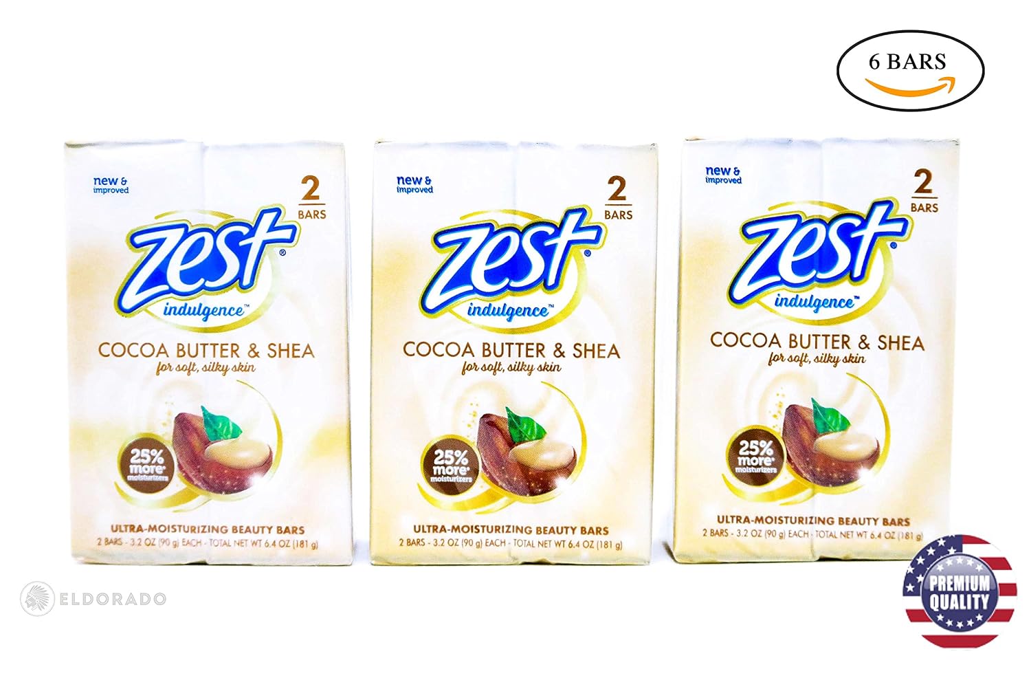 Zest Bar Soap - 8 Bars - Enriched With Cocoa Butter And Shea for Ultra Moisturizing Cleansing - Leaves Your Body Feeling Silky Smooth And Deeply Moisturized | Enriched With Cocoa Butter And Shea, Ultra Moisturizing Cleansing, Leaves Your Body Feeling Sil…