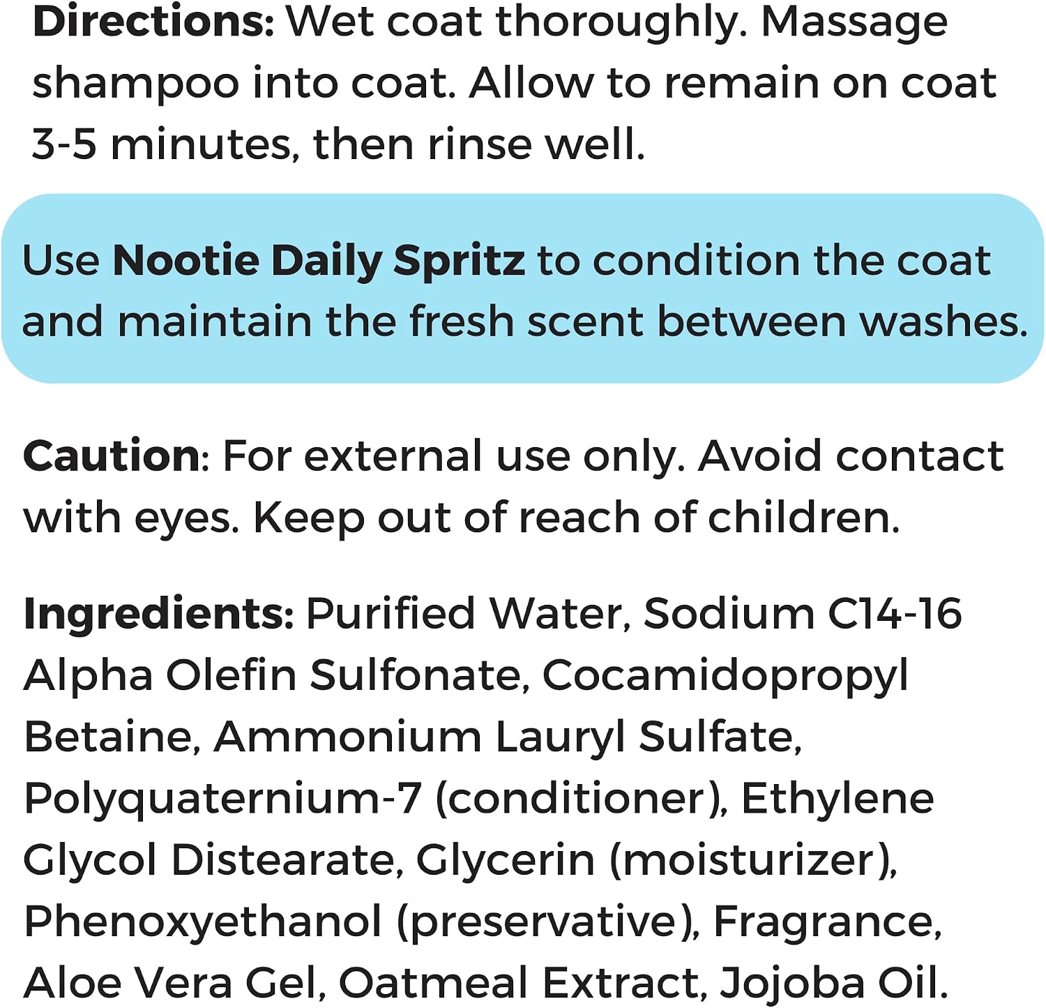 Nootie Cucumber Melon Pet Shampoo for Dogs & Cats, Gentle Oatmeal Formula | 16 oz, dog wash for sensitive skin, helps relieve dry itchy skin for dogs, natural ingredients, cleans & conditions