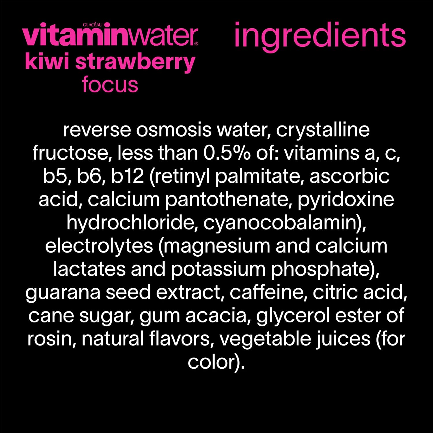 vitaminwater Refresh Tropical Mango, Flavored Water Beverage Bottles, 20 fl oz, 12 Pack