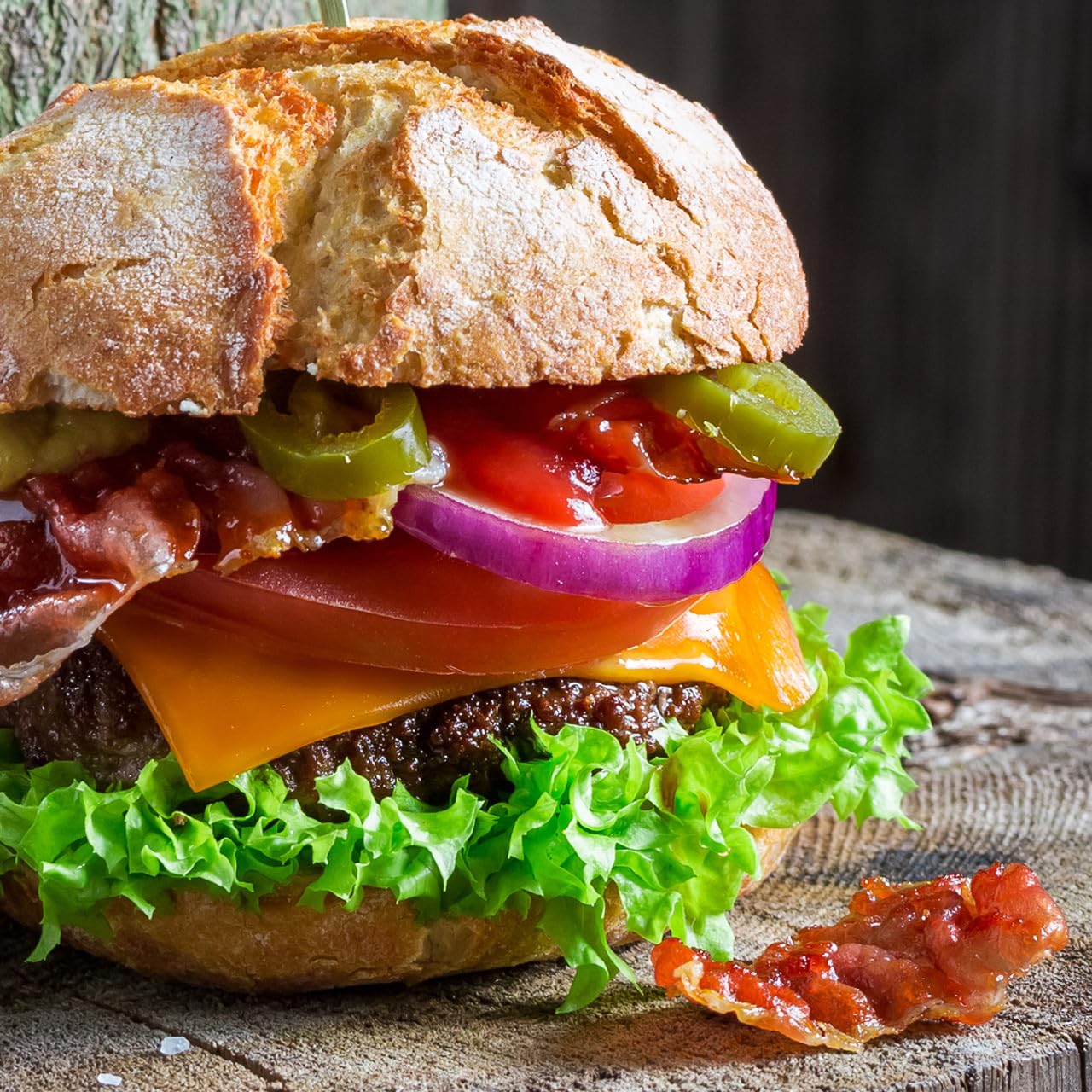 Hi Mountain Hickory Burger Seasoning | Smoked Hamburger Seasoning | Smoked hickory burger seasoning with garlic for rich grilled flavor on beef, turkey, chicken and venison burgers.