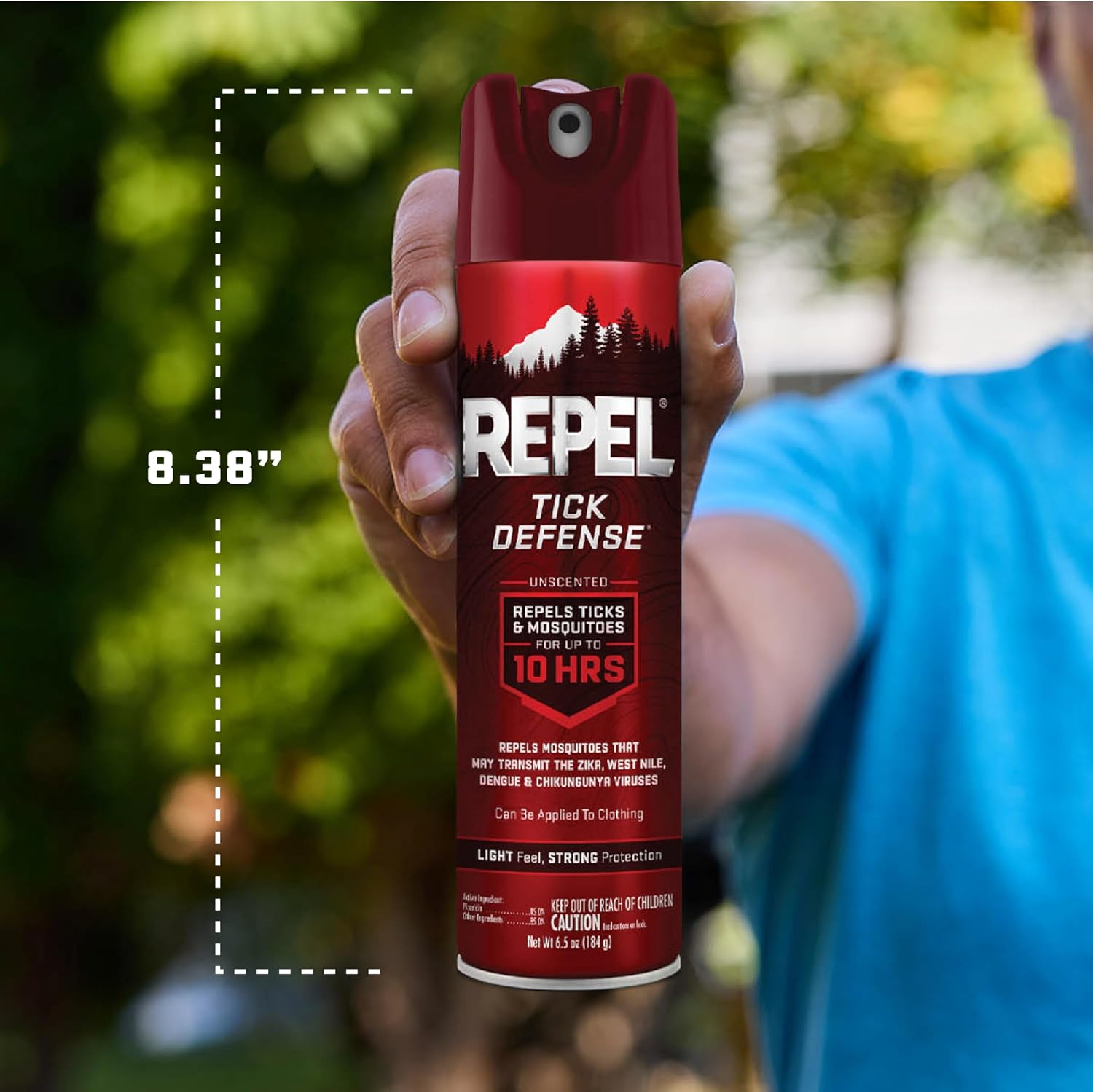 Repel Tick Defense, Aerosol Spray, 6.5-Ounce, Pack of 6